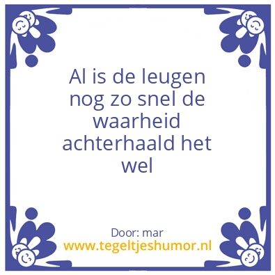 Tegeltje: spreuken