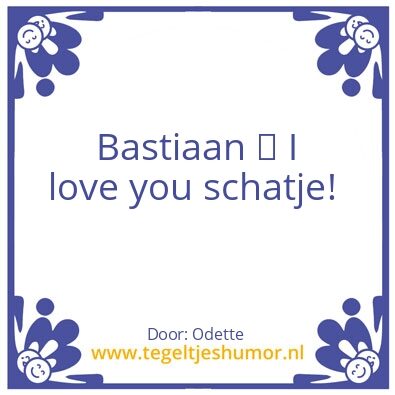 Tegeltje: Liefde