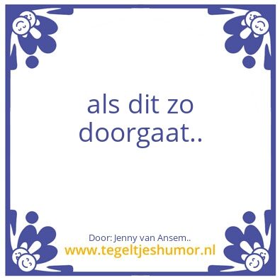 Tegeltje: Coronavirus