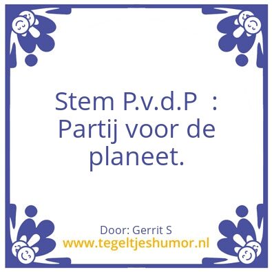 Tegeltje: Ik ben Gerrit