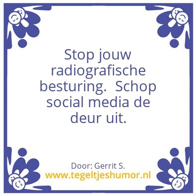 Tegeltje: Ik ben Gerrit.