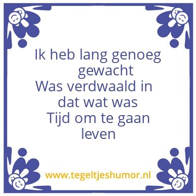 Tegeltje: df