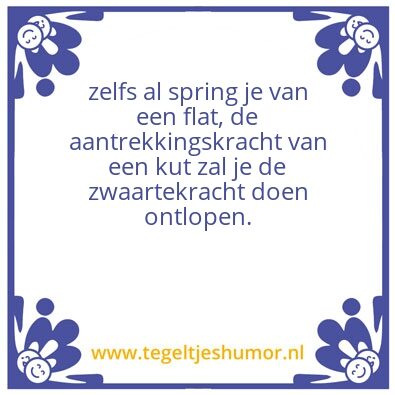 Tegeltje: De vrouw