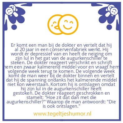 Tegeltje: Ontslagen
