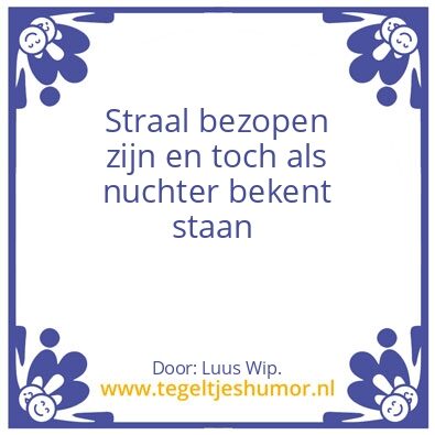 Tegeltje: Tukker
