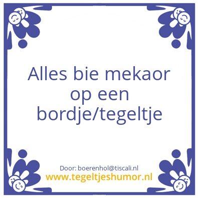 Tegeltje: Frits
