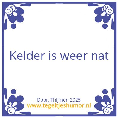 Tegeltje: Overdracht Boe
