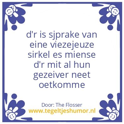 Tegeltje: spreuken