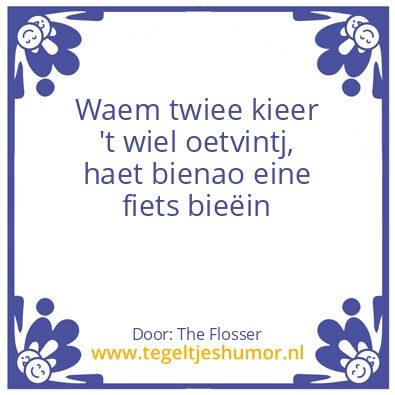 Tegeltje: overige
