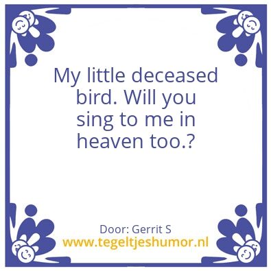 Tegeltje: Ik ben Gerrit