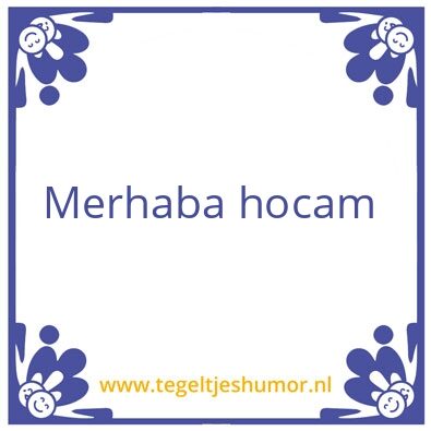 Tegeltje: jht un k