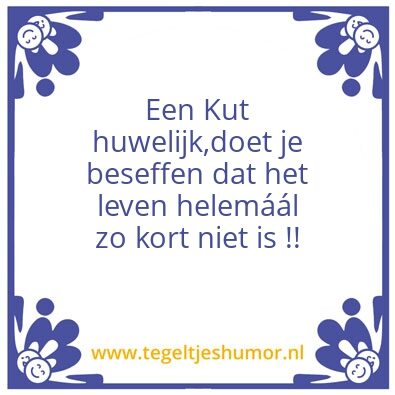 Tegeltje: Levenswijsheid