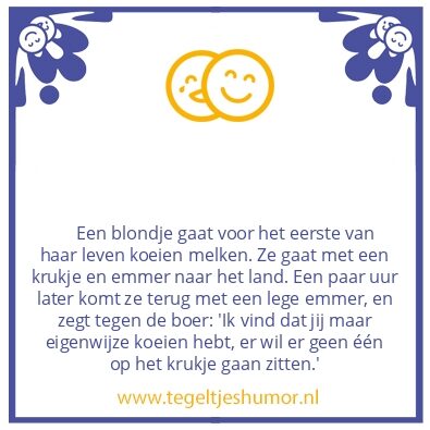 Tegeltje: Koeien melken