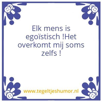 Tegeltje: Bijzonder