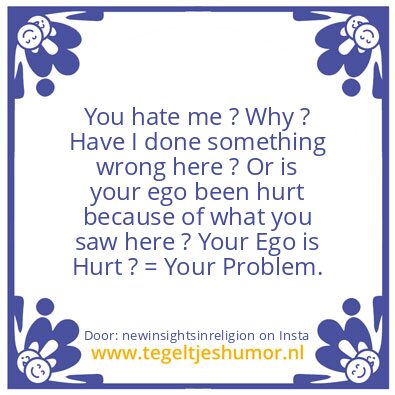 Tegeltje: As within as without.