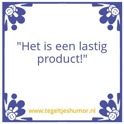 Tegeltje: Rudie’s Quotjes