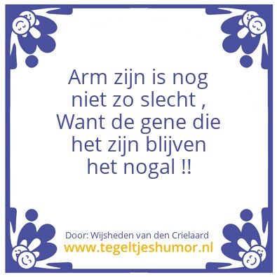 Tegeltje: Lessen van Piet