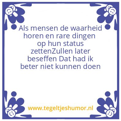 Tegeltje: Fouten maken