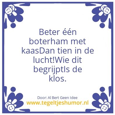 Tegeltje: ZzzÃ¨nn