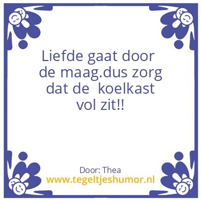 Tegeltje: Liefde