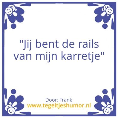 Tegeltje: Rails