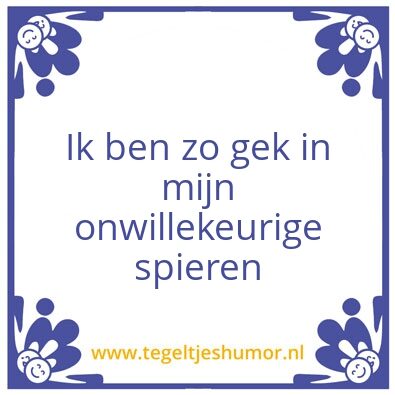 Tegeltje: Tegeltje