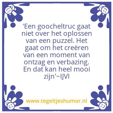 Tegeltje: IJVI