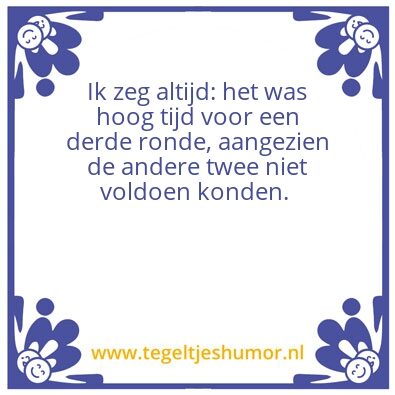 Tegeltje: Spreuk