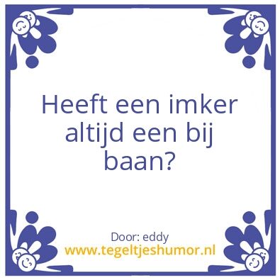 Tegeltje: not