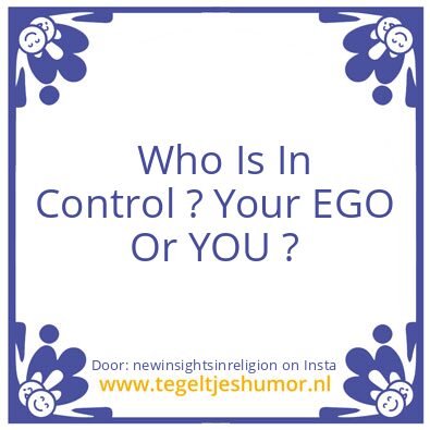 Tegeltje: All people have problems,