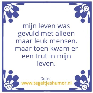 Tegeltje: Tegeltje