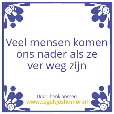 Tegeltje: Doordenkertjes