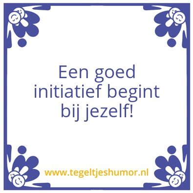 Tegeltje: Verbeteren pva