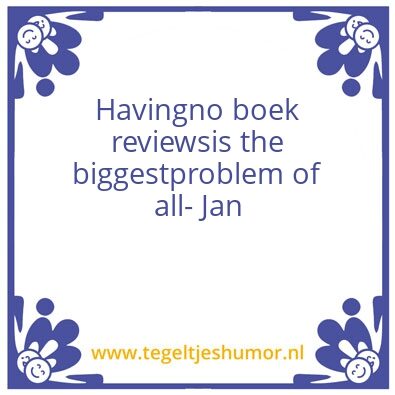Tegeltje: Boek reviews