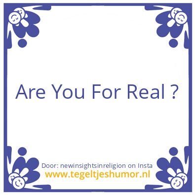 Tegeltje: This Is Your Calling Too.