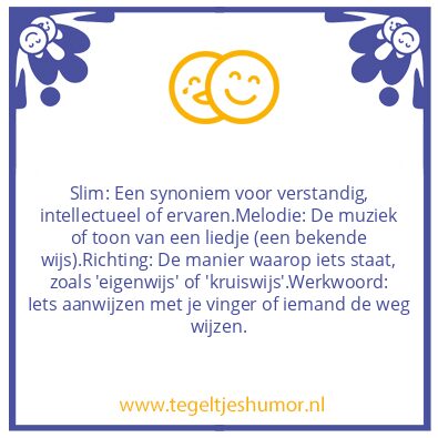 Tegeltje: max