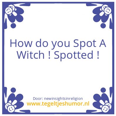 Tegeltje: Spot