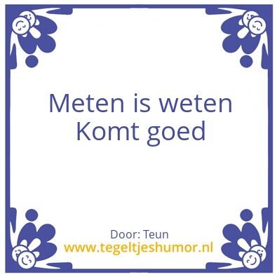Tegeltje: Lijf spreuk