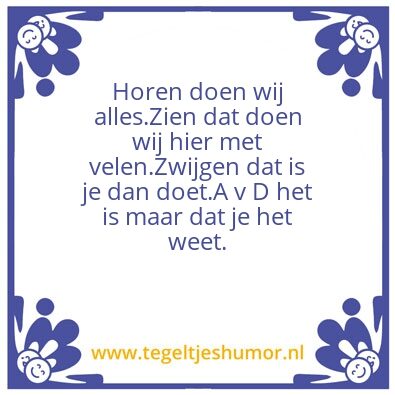 Tegeltje: A.v.D.