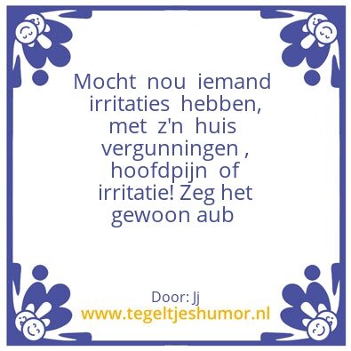 Tegeltje: Hh