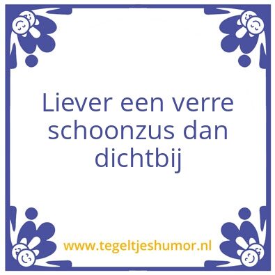 Tegeltje: Ina