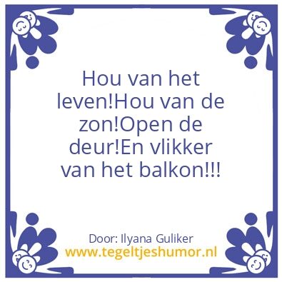 Tegeltje: Kut LevenðŸ˜‚