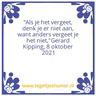 Tegeltje: Oblivion