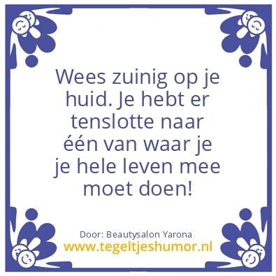 Tegeltje: www.yarona.nl