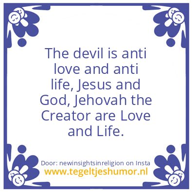 Tegeltje: Love and Life.