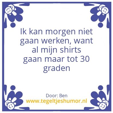 Tegeltje: Hitte
