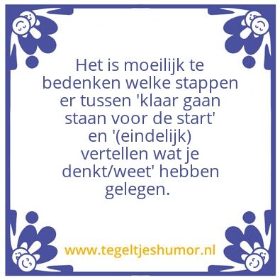Tegeltje: ijsblokjes