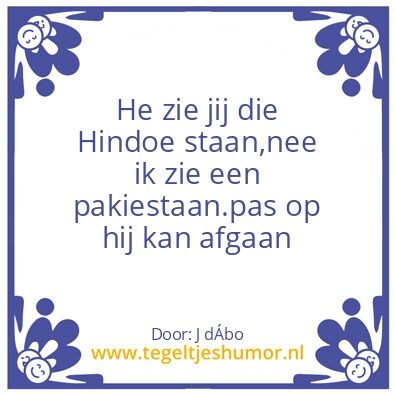 Tegeltje: ice