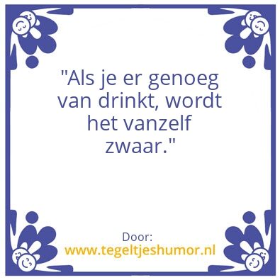 Tegeltje: Tegeltje