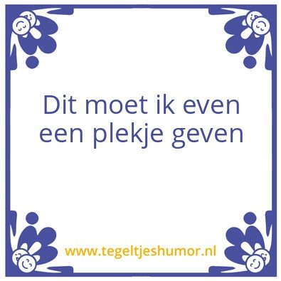 Tegeltje: Rob Geus